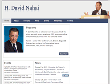 Tablet Screenshot of davidnahai.com